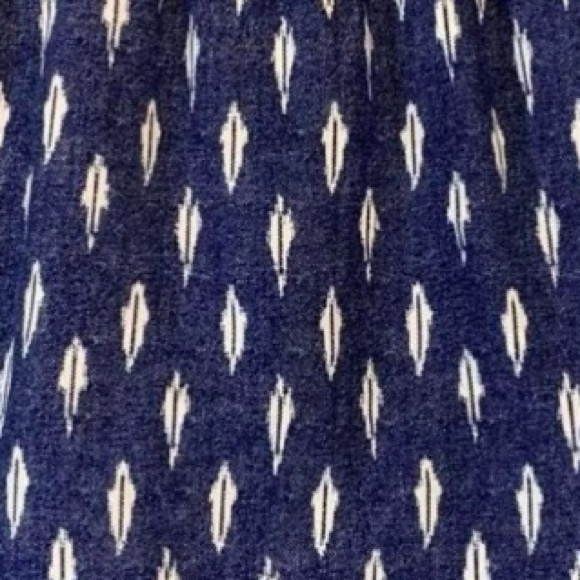 J. Crew Pull-On Navy Mini Skirt with White Anchor⚓️ Print - Picture 12 of 12